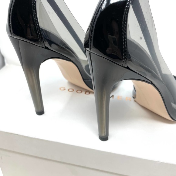 Good American Cinder-F*CKING-RELLA Pump In Light Smoke Size 12 New - Picture 12 of 15